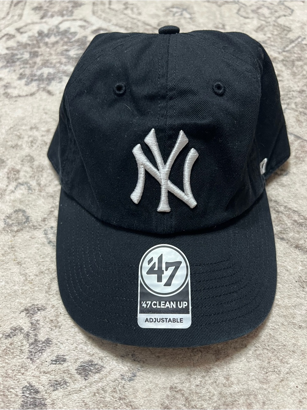 47 CLEAN UP NY New York YANKEES Black
